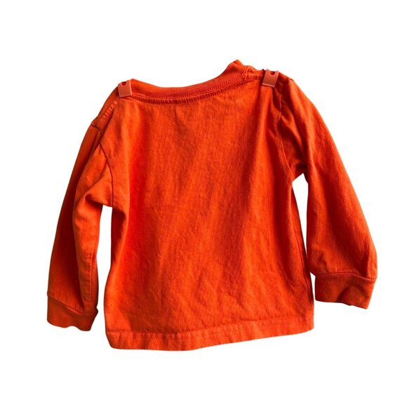 Carhartt Outdoors Baby Shirt 6 Months Orange Black Labrador Dog Ducks READ - Picture 8 of 11